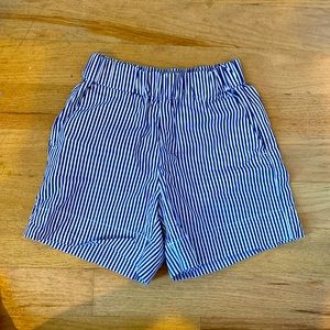 Everlane pinstripe shorts